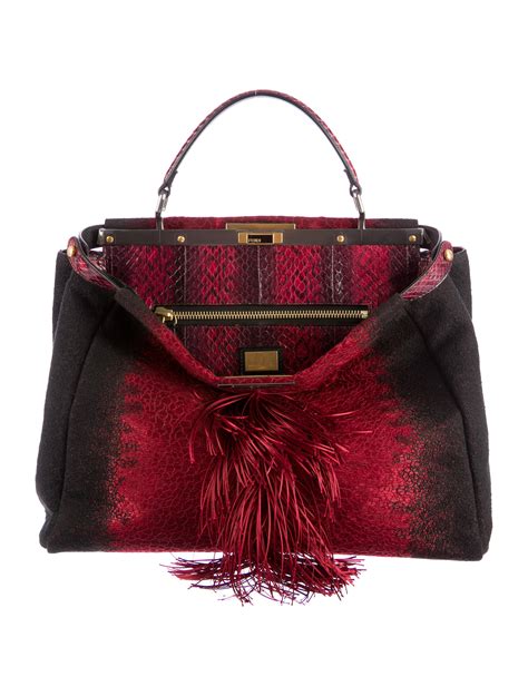 fendi peekapoo|Fendi peekaboo for sale.